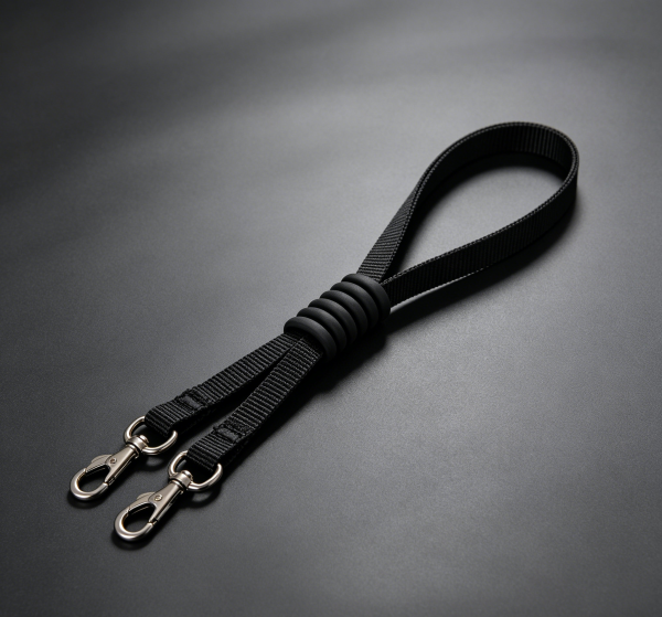 Bungee Shock Absorbing Dual Dog Leash 2 Ways No Tangle Walking Rope
