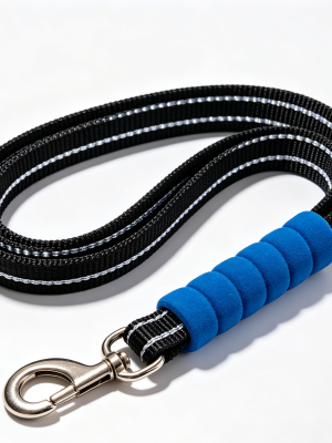 Reflective Nylon Dog Leash Heavy Duty 6FT Walking Lead with Padded Handle