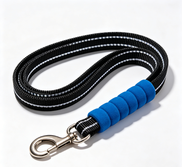 Reflective Nylon Dog Leash Heavy Duty 6FT Walking Lead with Padded Handle