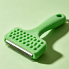 Rubber Curry Pet Hair Remover Brush Soft Massage Groomer for Short Coat Pets