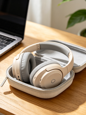 Flagship Over-Ear Active Noise Canceling Headphones, Hi-Res Audio LDAC Wireless Headphones, 40H Playtime, Transparency Mode, Memory Foam Ear Pads for Music, Gaming, Travel & Work