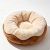 Donut Calming Anti-Anxiety Pet Bed Washable Round Bed for Dogs & Cats