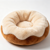 Donut Calming Anti-Anxiety Pet Bed Washable Round Bed for Dogs & Cats