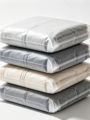 Heavy Duty Vacuum Storage Bags With Double Zip Seal