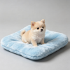 Mini Soft Plush Pet Cushion Portable Sleeping Mat for Puppies & Kittens
